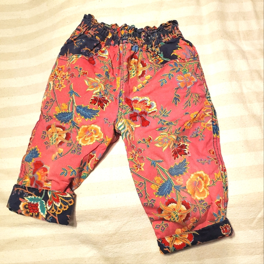 Winter Lined Pink Pants Size 12-18mons - Picture 2 of 4
